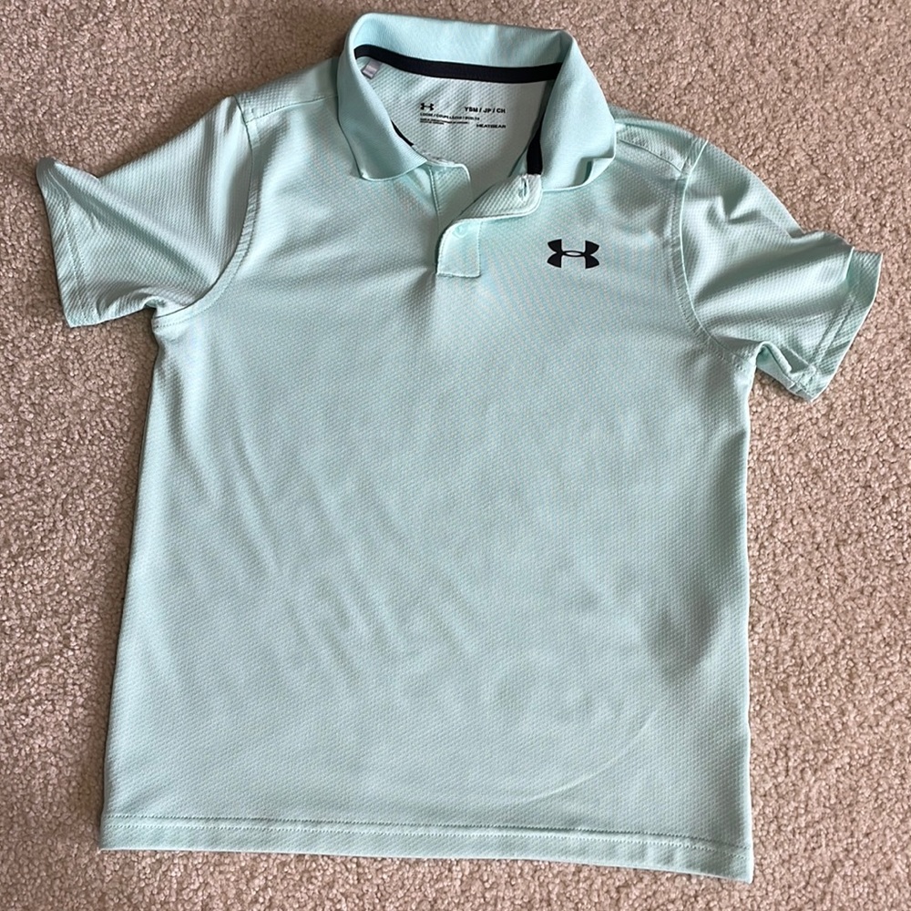 Light Aqua UA polo